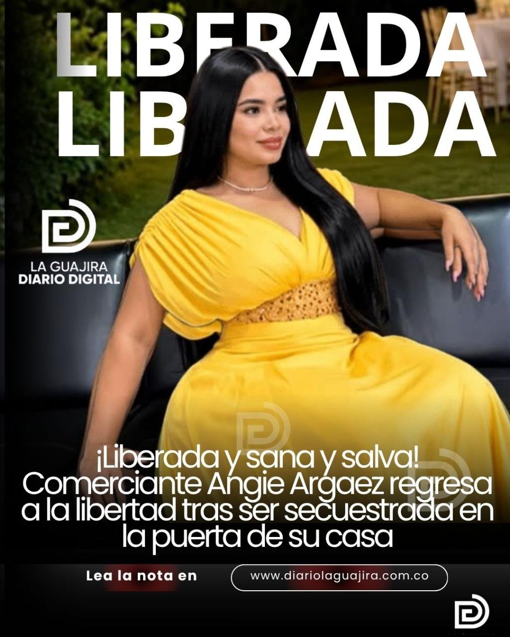 ¡Liberada y sana y salva! Comerciante Angie Argaez regresa a la libertad tras ser secuestrada en la puerta de su casa