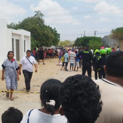 Masacre en el barrio Villa Mery de Maicao deja cinco personas muertas; tres ya fueron identificadas.