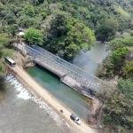 Quedó habilitado el paso entre Magdalena y La Guajira con un puente militar sobre el río Mendihuaca.