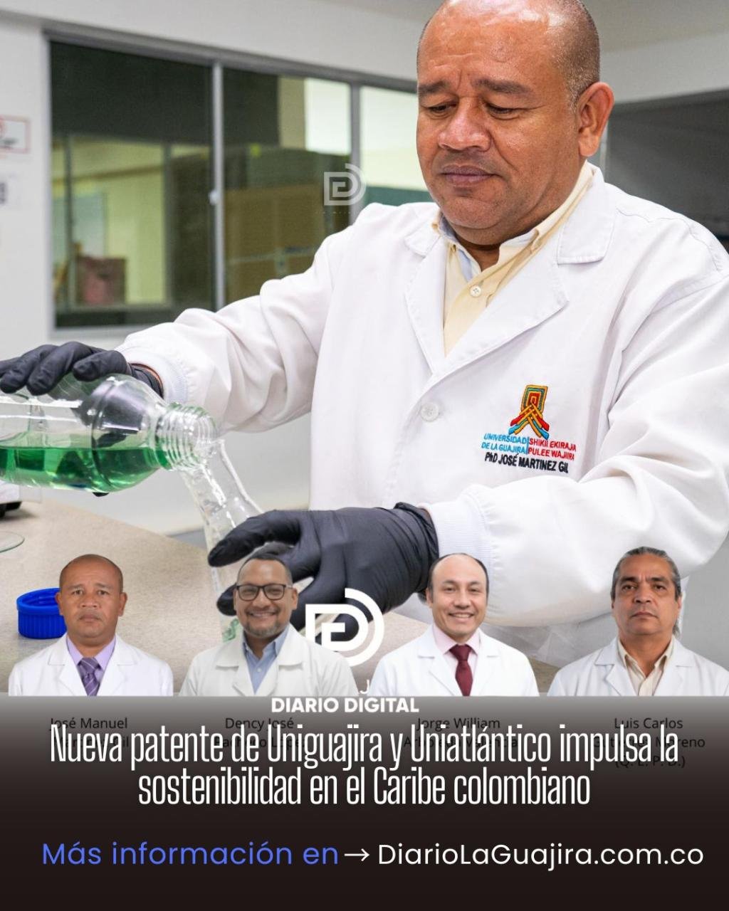 Nueva patente de Uniguajira y Uniatlántico impulsa la sostenibilidad en el Caribe colombiano