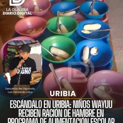 Escándalo en Uribia: Niños Wayuu Reciben Ración de Hambre en Programa de Alimentación Escolar