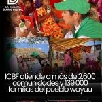 ICBF atiende a más de 2.600 comunidades y 139.000 familias del pueblo wayuu