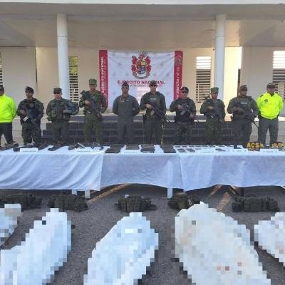 Nueve presuntos integrantes de un grupo armado ilegal muertos y tres soldados heridos dejó enfrentamiento con el ejercicio en Uribia.