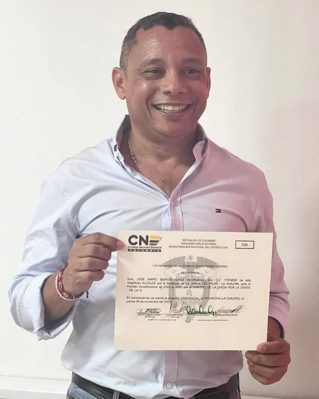 Condenan a el exalcalde de la Jagua del Pilar José Amiro Morón