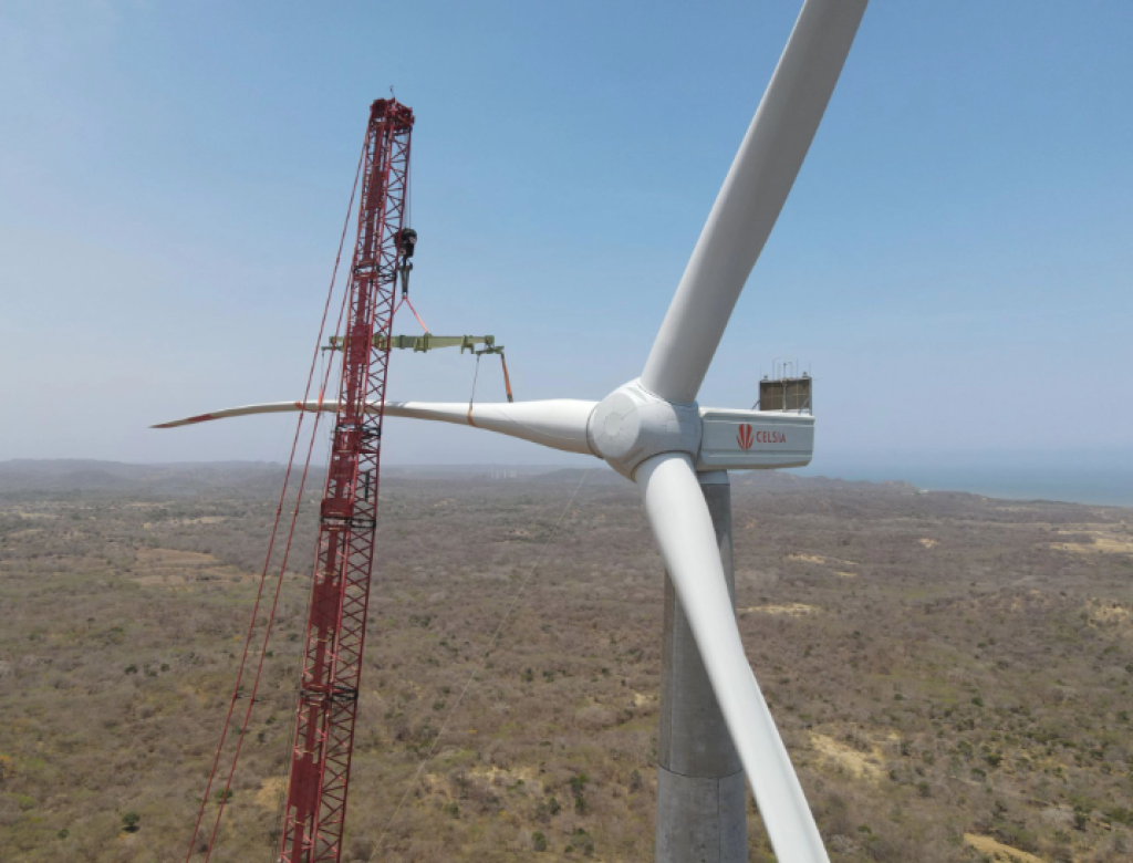 Celsia Construye Parque Eólico , Impulsando la Transición Energética en el Atlántico