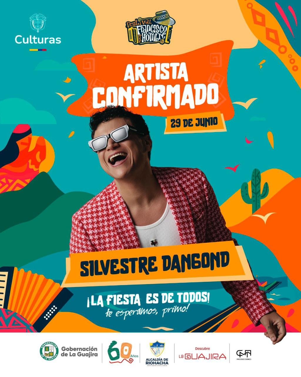 Silvestre Dangond, primer artista confirmado para el Festival Francisco el Hombre 2025