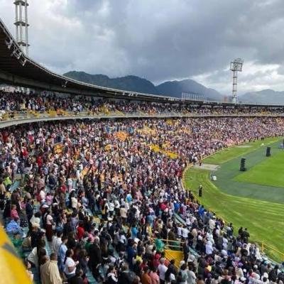 Más de 34 mil personas llenaron el Campín en evento todo nuevo solidario