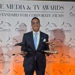 Histórico: Gobernador Jairo Aguilar recibe seis galardones en premios mundiales de cine que promueven el turismo