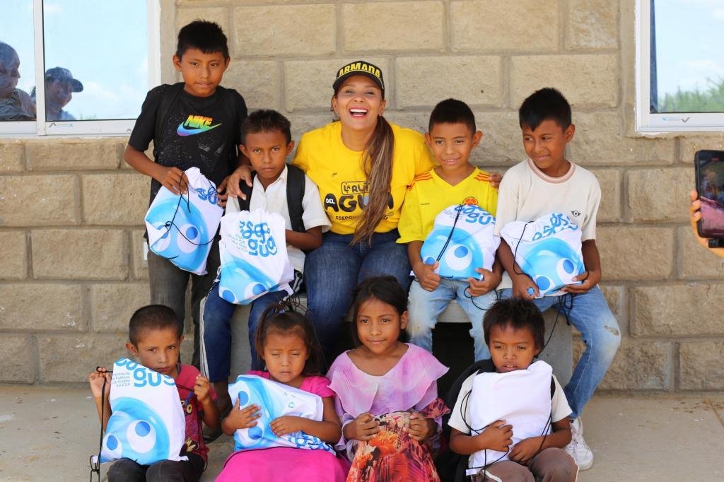 ESEPGUA inició 21 encuentros de Clubes Defensores del Agua en colegios de La Guajira