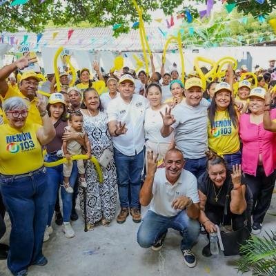 Nenón Figueroa cierra la semana con respaldo masivo en La Guajira