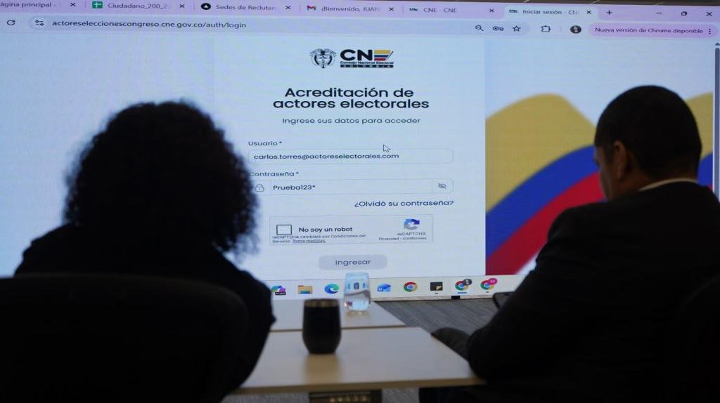 El CNE protege los datos registrados en la Plataforma de Postulación y Acreditación de Actores Electorales