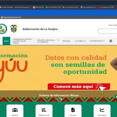 Gobernación de La Guajira habilita acceso directo al Geovisor del Sistema de Información Wayúu