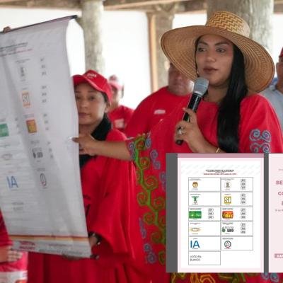 ¡NO LO OLVIDES! - El tarjetón rosado es el que deben pedir los guajiros para votar al Senado de la República