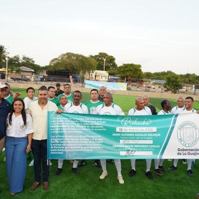 Gobernador entrega el renovado estadio El Salaito, escenario que impulsa el deporte en Riohacha