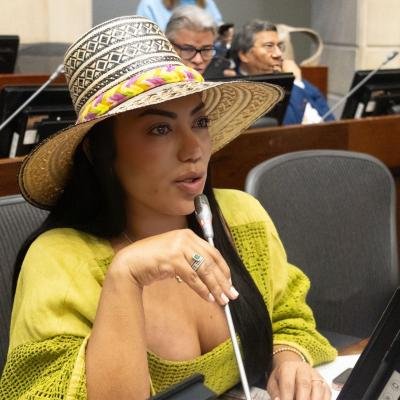 Senadora Martha Peralta Epieyú alerta desde el Senado por la creciente inseguridad en La Guajira