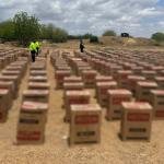 Autoridades desmantelan centro de acopio ilegal de mercancías: en una bodega halló 302.500 cajetillas de cigarrillos de contrabando
