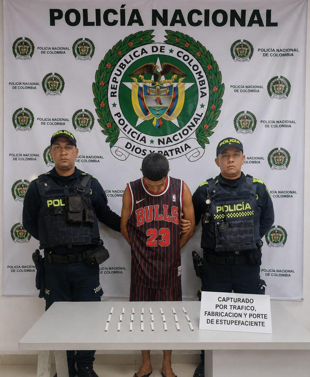 Capturado en Riohacha por presunto tráfico de estupefacientes