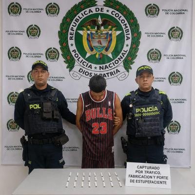 Capturado en Riohacha por presunto tráfico de estupefacientes*