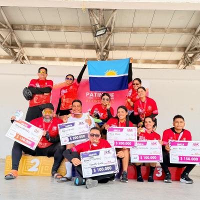 La Guajira hace historia en el Fondo de Patinaje Tierra de Acordeones