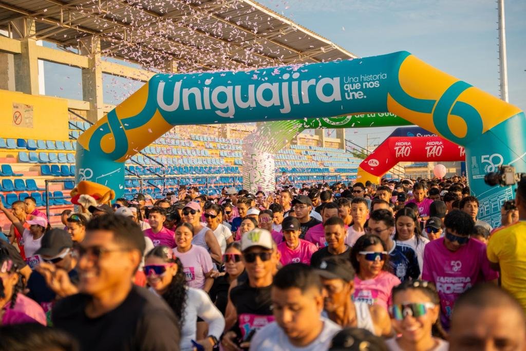 Carrera Rosa: cinco kilometros por la prevención del cáncer de mama