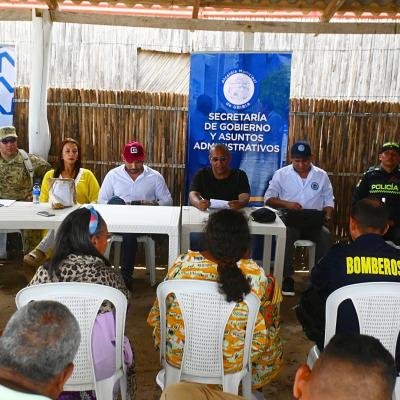 Consejo de Seguridad en el Cabo de la Vela refuerza medidas para Semana Santa 2025