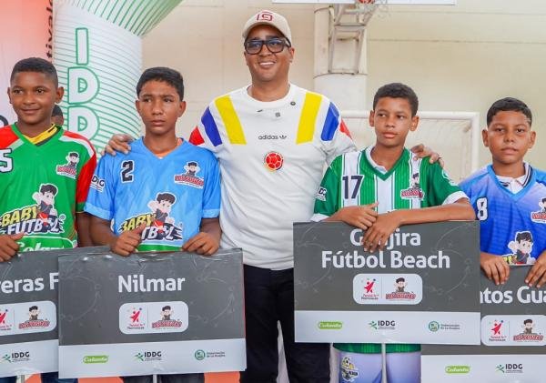 La Guajira reúne a 748 participantes de siete departamentos en el Torneo Baby Fútbol Regional Zona Caribe